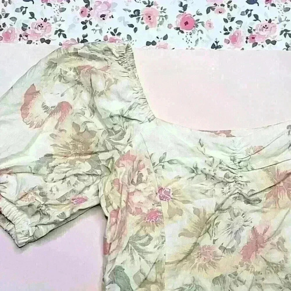 H&M Linen Crop Top - Picture 3 of 4